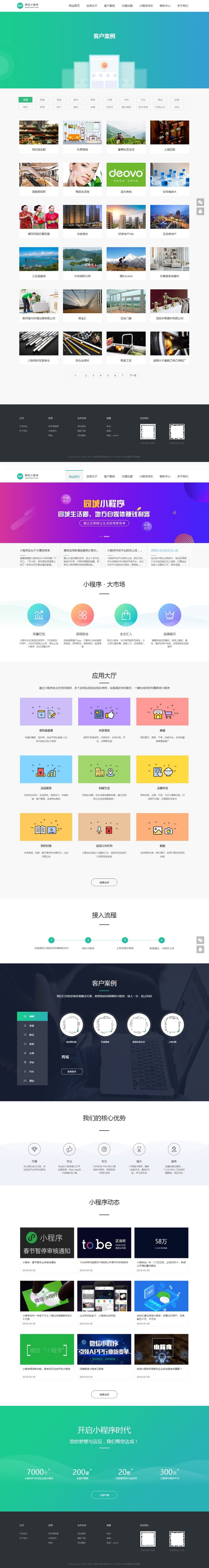 微信小程序开发代理展示销售网站源码（手机同步）产品介绍-热点1站-源码资源免费分享官网