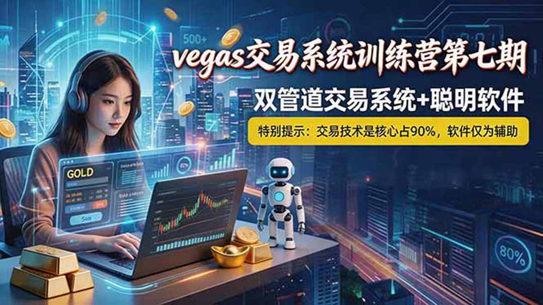 【海外美金AI搬砖】Vegas交易技术+聪明软件, 黄金期货日赚50-1000U, 长期稳定,小白轻松上手-热点1站 - 热点知汇专注网赚项目资源知识聚汇
