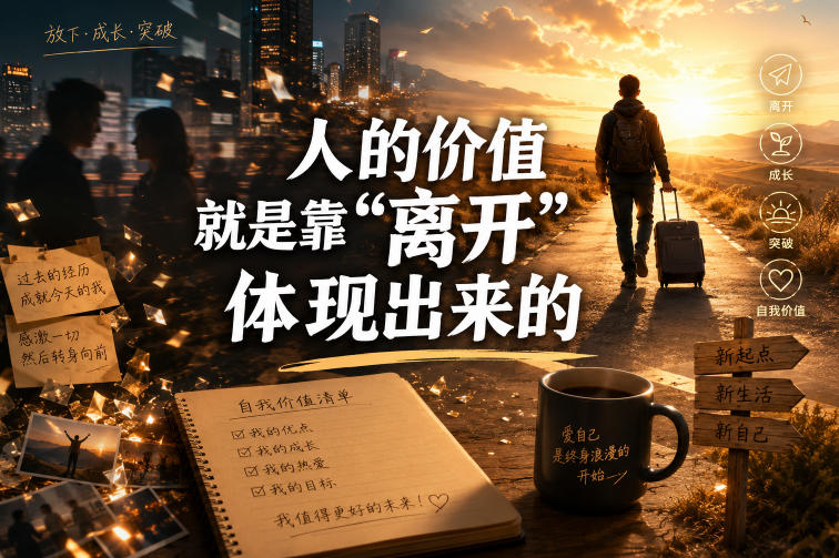 付费文章:人的价值就是靠“离开”体现出来的-热点1站 - 热点知汇专注网赚项目资源知识聚汇