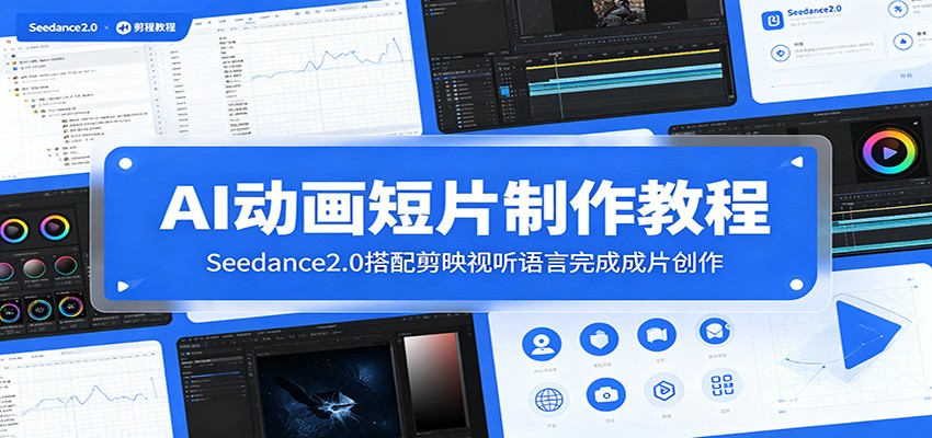 AI动画短片制作教程:Seedance2.0搭配剪映视听语言完成成片创作-热点1站 - 热点知汇专注网赚项目资源知识聚汇