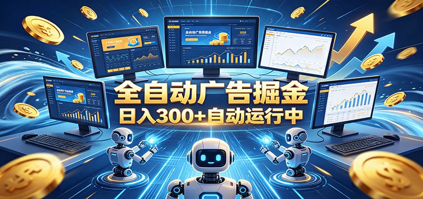 自动广告G机,日入300+,正规平台,广告浏览获益,时间自由,适合各类人群日常增收-热点1站 - 热点知汇专注网赚项目资源知识聚汇