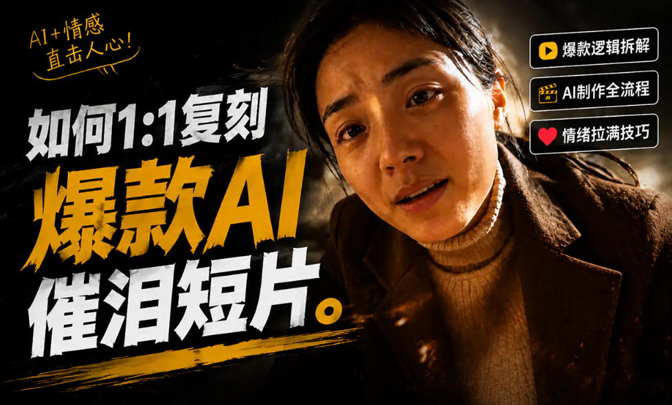 豆包+Gemini生成真人AI短剧-拆解复刻百万爆款第一人称短片,一站式讲透爆款复刻全流程-热点1站 - 热点知汇专注网赚项目资源知识聚汇