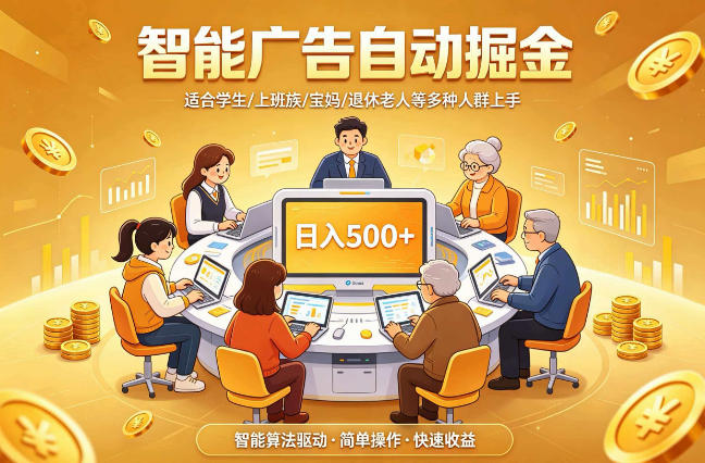 2026年最好做的项目:自动掘金项目,小白轻易上手,单日轻松收入500+【揭秘】-热点1站 - 热点知汇专注网赚项目资源知识聚汇