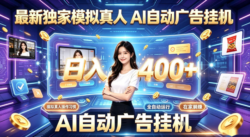 最新独家模拟真人,AI自动挂号挂G,日入400+,全程全自动运行,无需人工【揭秘】-热点1站 - 热点知汇专注网赚项目资源知识聚汇