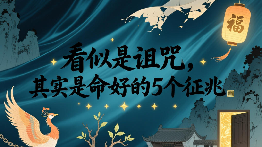 付费文章:看似是诅咒,其实是命好的5个征兆-热点1站 - 热点知汇专注网赚项目资源知识聚汇