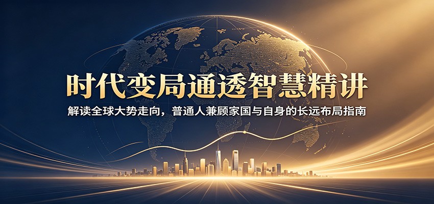 时代变局通透智慧精讲:解读全球大势走向,普通人兼顾家国与自身的长远布局指南-热点1站 - 热点知汇专注网赚项目资源知识聚汇