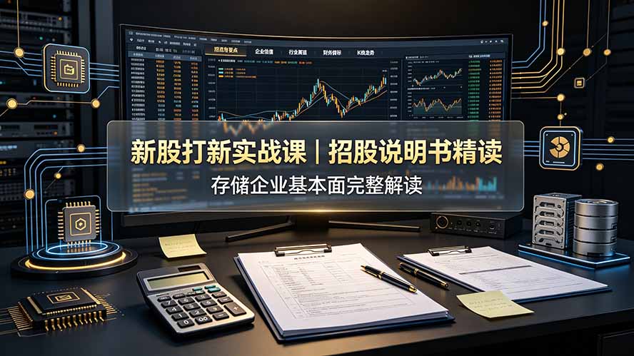 付费文章:新股打新实战课|招股说明书精读,存储企业基本面完整解读-热点1站 - 热点知汇专注网赚项目资源知识聚汇