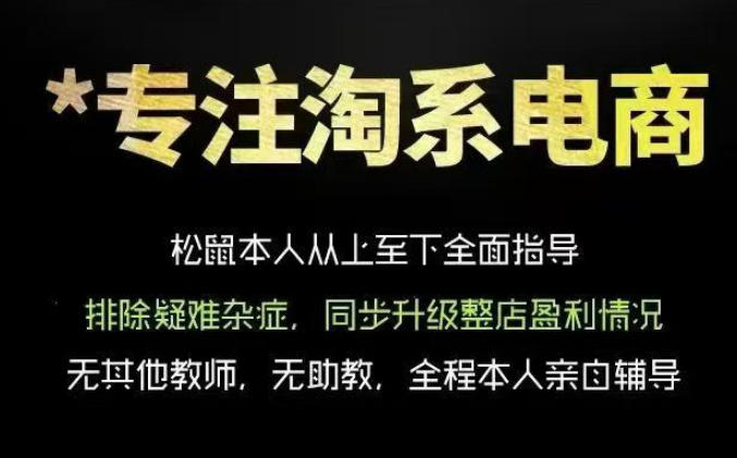 松鼠会电商VIP课程,从基础布局到高阶优化,助你掌握淘宝运营逻辑,提升店铺流量与转化(更新0711)-热点1站 - 热点知汇专注网赚项目资源知识聚汇